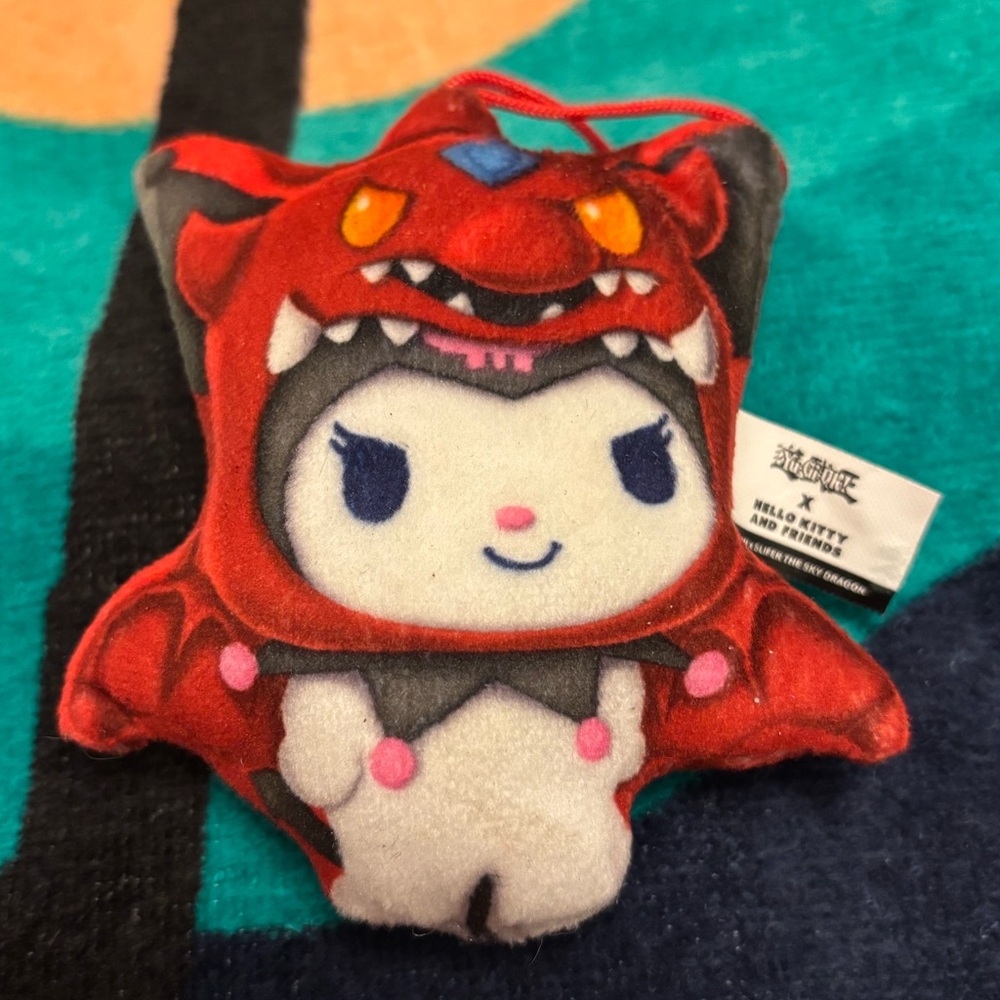 Kuromi x Slifer The Sky Dragon Yu-Gi-Oh x Hello Kitty McDonald's Happy Meal Toy